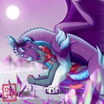 abdominal_bulge all_fours anal anal_orgasm anal_penetration anthro anthro_on_feral anthro_penetrated bestiality blue_penis bodily_fluids crystal cum cum_in_ass cum_inside cum_while_penetrated doggystyle duo ejaculation eyes_closed feral feral_penetrating feral_penetrating_anthro french_kissing from_behind_position genital_fluids genitals hands-free horn internal kissing larger_feral male male/male male_on_feral male_penetrated male_penetrating male_penetrating_male orgasm penetration penis purple_body sex size_difference smaller_anthro smaller_penetrated tongue tongue_out wings orcatexdraws asian_mythology east_asian_mythology european_mythology mythology misuta_kyatto tonitrux dragon eastern_dragon mythological_creature mythological_scalie scalie western_dragon