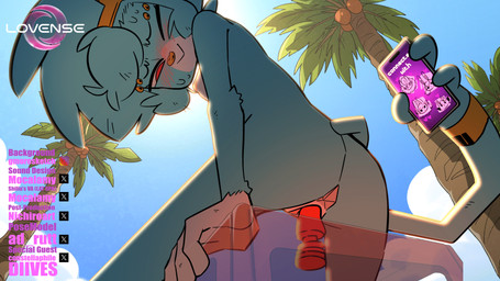 advertisement anthro beach cellphone electronics female masturbation outside penetration phone public public_exposure public_masturbation public_nudity sex_toy solo tail thunder toy vaginal vaginal_masturbation vaginal_penetration vibrator diives lovense lovense_mission_2 xingzuo_temple shiliu_(diives) golden_monkey 16:9 2d_animation animated hi_res widescreen