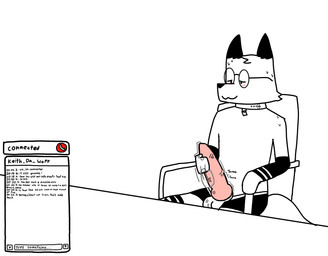 animal_genitalia animal_penis anthro armwear balls bedroom_eyes big_balls big_penis bodily_fluids canine_genitalia canine_penis clothing collar dripping eyewear femboy genital_fluids genitals glasses huge_penis knot leaking_precum long_socks male masturbation narrowed_eyes nerd penile penile_masturbation penis precum precum_drip precum_on_balls seductive solo text throbbing throbbing_penis vein veiny_penis foxfreeguy roddy_(foxfreeguy) canid canine fox mammal absurd_res english_description english_text hi_res