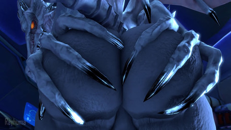 anthro anus anus_close-up backsack balls bent_over big_balls big_butt big_penis butt butt_grab claws close-up face_in_ass first_person_view genitals hand_on_butt hand_on_own_butt huge_butt looking_at_viewer male penis perineum presenting presenting_anus presenting_hindquarters puffy_anus shaking_butt solo spread_butt spreading tail thick_thighs wide_hips wings rayhuma metroid mythology nintendo ridley alien dragon mythological_creature mythological_scalie reptile scalie 16:9 2023 3d_(artwork) 3d_animation animated digital_media_(artwork) hi_res high_framerate loop no_sound short_playtime source_filmmaker_(artwork) video widescreen