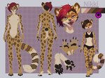 adolescent anthro female genitals paws pussy solo young young_anthro young_female ruusen nikki_kofi cheetah domestic_cat felid feline felis mammal absurd_res hi_res model_sheet