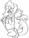 anthro blush breast_play breasts disembodied_penis duo erection female genitals hair humanoid_genitalia humanoid_penis male male/female penis sex simple_background solo_focus star titfuck fiztheancient nintendo pokemon generation_7_pokemon mammal marine pinniped pokemon_(species) primarina 2016 monochrome