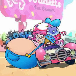 belly big_belly car clothed clothing dessert eyewear female food glasses hat headgear headwear ice_cream outside overweight overweight_female pink_clothing solo sound_effects vehicle biddybrother third-party_edit mario_bros mario_kart_world nintendo toadette toad_(mario) 1:1 2025 animated digital_media_(artwork) short_playtime sound video