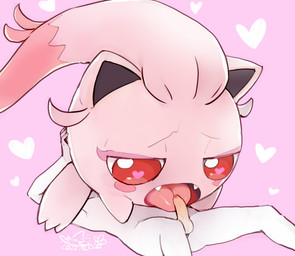 69_position ambiguous_gender ambiguous_on_human balls bestiality blush duo feral feral_on_top genitals heart_eyes heart_symbol human_on_bottom human_on_feral interspecies licking licking_tip male male/ambiguous male_human male_on_feral oral oversized_oral penile penis penis_lick penis_on_tongue pink_background pink_body pokephilia red_eyes sex simple_background tongue tongue_out cotora nintendo pokemon ancient_pokemon generation_9_pokemon human mammal paradox_pokemon pokemon_(species) scream_tail shiny_pokemon 2022 dated hi_res signature