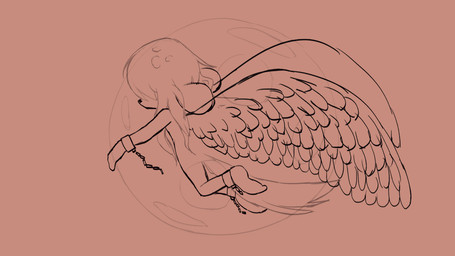 anthro big_ears broken_chain candy chocolate chocolate_chips cuff_(restraint) dessert feet female flapping_wings fluffy fluffy_tail food green_hair green_tail hair long_tail moon nude paws restraints shackled_ankles shackled_wrists shackles simple_background solo spread_wings tail wings marpystar strawby_(marpystar) canid canine canis domestic_dog hybrid lagomorph leporid mammal rabbit 2d_animation animated frame_by_frame sketch trans_(lore)