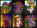 anthro breasts female hair nipples nude smile tongue transformation comicstormcreations daniela_malfor_grey bovid bovine canid canine canis cattle dinosaur dromaeosaurid equid equine fox horse hybrid kangaroo macropod mammal marsupial prehistoric_species reptile scalie snake theropod velociraptor wolf hi_res