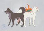 2014 amaterasu anal anal_penetration balto balto_(film) black_eyes brown_fur canine crossgender cum cum_in_ass cum_inside cum_while_penetrated deity dog erection eyes_closed feral feral_on_feral fur gay knot knotting male mammal metalfox open_mouth penetration penis sex tongue tongue_out video_games white_fur Ōkami
Rating: Explicit
Score: 5
User: Lizardite
Date: April 21, 2014