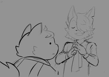 angry animatic anthro bodily_fluids crying duo humor male tears young young_anthro young_male anaquariusart sound_warning cyberconnect2 fuga:_melodies_of_steel little_tail_bronx boron_brioche kyle_bavarois abyssinian_cat chartreux domestic_cat felid feline felineko felis mammal 2025 animated short_playtime sound video