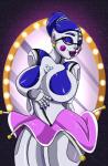 ballerina ballet big_breasts bottomwear breasts clothing dancewear female machine not_furry skirt smile solo tutu sonson-sensei five_nights_at_freddy's scottgames sister_location ballora_(fnafsl) animatronic humanoid robot 2017 absurd_res hi_res