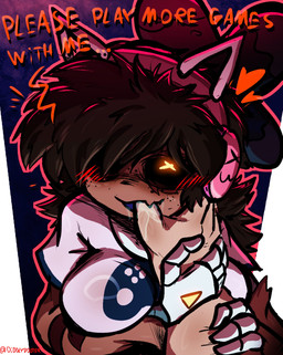 4_hands :3 ambiguous_gender arm_between_breasts arm_tattoo big_breasts bite black_hair black_sclera blood blush blush_lines bodily_fluids bow_ribbon breast_squish breasts brown_body brown_skin cat_ear_headband clothing controller corpse cute_fangs directional_arrow disguise dripping drooling earless electronics ellipsis fangs female finger_bite finger_in_mouth first_person_view flirting flirting_with_viewer freckled_face freckles gamer_girl glowing glowing_eyes grey_body grey_tongue hair hair_over_eye headphones hikikomori holding_arm huge_breasts lines_on_body long_hair looking_at_viewer machine metal metallic_body multi_hand neet nightmare_fuel noseless offscreen_character pink_headphones possessive pov_hands red_text saliva saliva_drip saliva_on_finger scar scars_all_over screen screen_face seam_(sewing) segmented_body sharp_teeth shirt simple_background skinsuit solo squish stitch_(sewing) sucking surgical_suture tattoo teeth text threatening tight_clothing tongue topwear unusual_anatomy white_body white_clothing white_shirt white_topwear x_eyes yandere yellow_eyes diddlydooter1 glitch_productions murder_drones cyn_(murder_drones) tessa_(murder_drones) eldritch_abomination human humanoid mammal patchwork_creature robot robot_humanoid undead worker_drone zombie artist_name digital_drawing_(artwork) digital_media_(artwork) hi_res signature