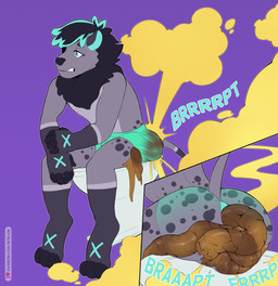 anthro balls big_butt butt clothing detailed_feces excessive_feces fart fart_cloud fart_fetish feces feces_blowout feces_in_ass feces_pile feces_smear femboy gassy genitals hyper hyper_feces improper_toilet_use male male_farting male_pooping messy on_toilet onomatopoeia patreon_logo penis pooping potty_time scatplay simple_background sitting sitting_on_toilet soiling soiling_underwear solo sound_effects text toilet underwear uniform bitelickart conditional_dnp patreon felid lion mammal pantherine hi_res url