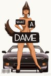 abs anthro athletic athletic_female big_breasts biped black_clothing black_footwear black_high_heels black_nose bob_cut breasts brown_body brown_fur car censored_genitalia censored_nipples censored_pussy classic_car clothed clothing dominant dominant_female egyptian female female_anthro footwear footwear_only fur hair hands_on_hips high_heels high_heels_only looking_at_viewer mostly_nude pose shoes shoes_only simple_background solo vehicle enpy nissan anubi_(enpy) canid canine canis jackal mammal 2:3 absurd_res censored colored cover digital_media_(artwork) hi_res magazine_cover pinup shaded