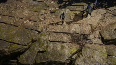 anthro beard big_breasts blue_body blue_scales book breasts claws clothed clothing detailed_background dialogue duo_focus eyelashes facial_hair feathers featureless_breasts female female_anthro feral finger_on_face green_body green_scales group hair hand_on_shoulder holding_object horn hug larger_anthro larger_female larger_feral male male/female mount/rider_relations multicolored_body multicolored_feathers multicolored_scales nictitating_membranes orange_eyes outside plant pupils purple_body purple_feathers rock scales sharp_teeth size_difference slit_pupils smaller_human smaller_male suggestive suggestive_dialogue suggestive_pose surprised tail tan_body tan_feathers tan_scales teeth text threatening trio two_tone_body two_tone_scales waterfall yellow_eyes ivorylagiacrus pb472 sound_warning blender_cycles capcom monster_hunter bird_wyvern human lagiacrus leviathan_(mh) mammal scalie seikret 16:9 2025 3d_(artwork) 3d_animation animated artist_collaboration blender_(artwork) digital_media_(artwork) english_text hi_res high_framerate huge_filesize long_playtime sound subtitled voice_acted webm widescreen