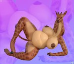 3d_(artwork) after_vore anthro areola belly big_belly big_breasts big_butt breasts butt digestion digital_media_(artwork) fatal_vore female giraffe giraffid huge_breasts huge_butt loneclaw mammal mature_anthro mature_female nipples oral_vore overweight overweight_anthro overweight_female sigrid_(loneclaw) solo thick_thighs vore weight_gain wide_hips