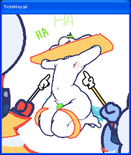 anthro armpit_fetish armpit_play bdsm bondage bound chastity_cage chastity_device eyewear feet female glasses group horn laugh male male_focus nude onomatopoeia restrained restraints solo_focus sound_effects submissive text tickle_fetish tickle_torture tickling tickling_armpits tickling_feet trio white_body kinkykong deltarune undertale_(series) elnina_(deltarune) lanino_(deltarune) ralsei boss_monster_(undertale) bovid caprine darkner elemental_creature elemental_humanoid goat humanoid mammal sheep animated digital_media_(artwork) pixel_(artwork) pixel_animation