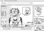 anthro clothing electronics female headphones hoodie jacket microphone mouth_shot open_mouth sitting solo text topwear uvula emmacat64 animal_crossing dragon_ball nintendo youtube isabelle_(animal_crossing) kitkat_(emmacat64) vegeta canid canine canis domestic_cat domestic_dog felid feline felis mammal 2020 black_and_white english_text monochrome