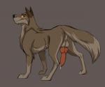 2017 anatomically_correct anatomically_correct_genitalia anatomically_correct_penis animal_genitalia animal_penis backsack balls balto balto_(series) black_nose brown_background brown_body brown_eyes brown_fur brown_theme butt canid canine canine_genitalia canine_penis canis cheek_tuft domestic_dog erection facial_tuft feral fluffy fluffy_tail fur genitals gloves_(marking) grey_background grey_balls grey_body grey_fur hybrid knot leg_markings looking_back male mammal markings multicolored_body multicolored_fur paws penis simple_background sketch smile socks_(marking) solo tail tuft two_tone_body two_tone_fur universal_studios wolf wolfdog yellow_sclera zetsin