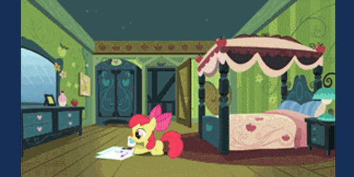 accessory animated_gif bed bouncing bow_(feature) bow_accessory bow_ribbon breaking_the_fourth_wall duo female fur furniture hair hair_accessory hair_bow hair_ribbon pink_body pink_fur pink_hair red_hair ribbons smile yellow_body yellow_fur unknown_artist friendship_is_magic hasbro my_little_pony apple_bloom_(mlp) pinkie_pie_(mlp) earth_pony equid equine horse mammal pony animated grandfathered_content low_res meme short_playtime