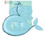 anthro butt looking_at_viewer male muscular overly_muscular pose presenting presenting_hindquarters rear_view smile smiling_at_viewer smirk smirking_at_viewer solo tail thick_tail thick_thighs conditional_dnp dischimera nintendo pokemon eeveelution generation_1_pokemon pokemon_(species) vaporeon meme