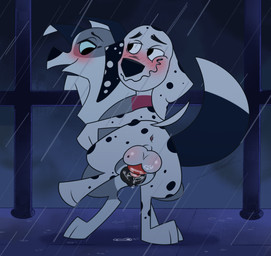 animal_genitalia animal_penis animal_vulva canine_genitalia canine_penis canine_vulva duo female feral feral_on_feral genitals male male/female penis toony vulva distractingdizzy 101_dalmatian_street 101_dalmatians disney dylan_(101_dalmatians) summer_(101_dalmatians) border_collie canid canine canis collie dalmatian domestic_dog herding_dog mammal pastoral_dog sheepdog