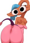 anus breasts butt female genitals nipples presenting presenting_anus presenting_hindquarters presenting_pussy pussy solo tail tail_anus hatuka_rakugaki centaurworld netflix glendale_(centaurworld) gerenuk_taur humanoid_taur mammal mammal_taur taur hi_res