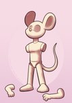 after_transformation anthro implied_transformation inanimate_transformation mannequin mouse_tail removed_arm transformation trevor-fox trevor-fox_(character) mammal mouse murid murine rodent hi_res