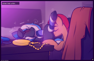 accessory bedroom blush bodily_fluids clothing cunnilingus dialogue duo eyewear female feral foreplay glasses hair heart_symbol horn legwear licking male male/female moan oral sex tail text tongue vaginal wings frystival hasbro my_little_pony mythology fan_character spades_featherfall toxic_wisdom equid equine horse mammal mythological_creature mythological_equine pegasus pony unicorn comic digital_drawing_(artwork) digital_media_(artwork) english_text hi_res