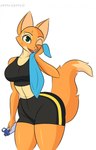 anthro female female_anthro solo lazydynamisme dreamworks the_bad_guys diane diane_foxington canid canine fox mammal 9:14 hi_res