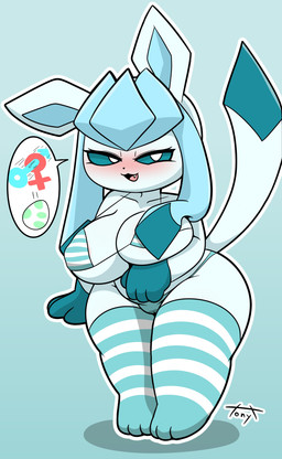 3_toes 4_fingers :3 anthro anthrofied areola areola_slip aroused bangs bare_shoulders bedroom_eyes big_breasts bikini bikini_bottom bikini_top biped blue_bikini_bottom blue_bikini_top blue_body blue_clothing blue_ears blue_eyes blue_hair blue_inner_ear blue_legwear blue_tail blue_tail_tip blue_thigh_highs blush breasts camel_toe clothing collarbone cute_fangs dipstick_tail egg eyelashes fangs feet female female_anthro female_penetrated female_symbol fingers gender_symbol hair hand_under_breast huge_hips huge_thighs legwear looking_at_viewer male male/female male_penetrating male_penetrating_female male_symbol markings multicolored_clothing multicolored_legwear multicolored_thigh_highs narrowed_eyes outline pattern_clothing pattern_legwear pattern_thigh_highs penetration pose pupils seductive sex slightly_chubby slightly_chubby_anthro slightly_chubby_female solo standing striped_bikini_top striped_clothing striped_legwear striped_thigh_highs stripes swimwear symbol tail tail_markings talking_to_viewer teeth text thick_thighs thigh_highs toes two-piece_swimsuit two_tone_bikini_top two_tone_clothing two_tone_legwear two_tone_thigh_highs white_bikini_top white_clothing white_legwear white_pupils white_thigh_highs wide_hipped_anthro wide_hipped_female wide_hips tonytoran nintendo pokemon eeveelution generation_4_pokemon glaceon pokemon_(species) absurd_res artist_name digital_drawing_(artwork) digital_media_(artwork) full-length_portrait hi_res portrait signature