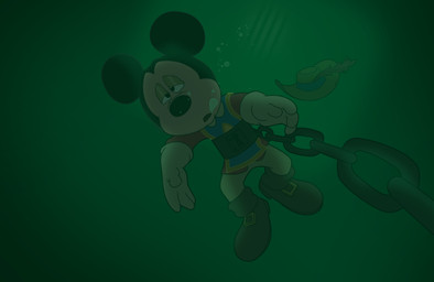air_bubble ambiguous_gender anthro asphyxiation boots bound chain clothed clothed_anthro clothing cross-eyed drowning footwear fully_submerged gloves half-closed_eyes handwear hat headgear headwear narrowed_eyes on_model peril shackled shoes solo underwater water hybridtheory1925 disney mickey_mouse mammal mouse murid murine rodent 2022 digital_drawing_(artwork) digital_media_(artwork) english_description male_(lore)
