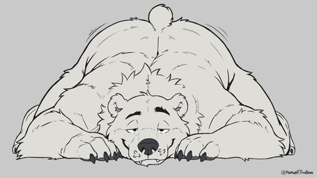 anthro ass_up bedroom_eyes butt claws fangs fur looking_at_viewer lying male male_anthro narrowed_eyes nude nude_anthro nude_male on_front on_ground pounce_pose seductive simple_background smile smiling_at_viewer smirk smirking_at_viewer solo teeth white_body white_fur wiggle howellthabear bear mammal polar_bear ursine 16:9 2026 4k absurd_res digital_drawing_(artwork) digital_media_(artwork) hi_res signature widescreen