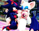 anthro balls big_breasts big_nipples black_body black_fur breasts duo female fur genitals male male/female nipples penetration penis vaginal vaginal_penetration kabalmystic_(artist) malicekira sega sonic_the_hedgehog_(series) rouge_the_bat rouge_the_werebat shadow_the_hedgehog bat eulipotyphlan felid feline felis hedgehog mammal were werebat 3d_(artwork) 5:4 digital_media_(artwork) hi_res mikumikudance_(artwork)