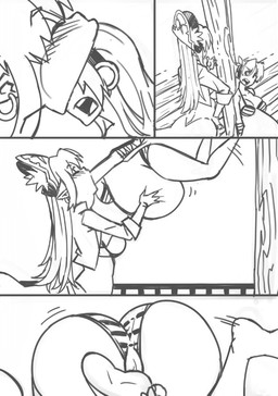 arms_tied belly big_belly bound breasts butt camel_toe clothing death duo female female_prey genital_outline hat headgear headwear herm intersex oral_vore outside overweight stretched_mouth vore vulva_outline mabeelz european_mythology greek_mythology mythology centaur equid equid_taur human humanoid_taur mammal mammal_taur taur 2020 comic monochrome