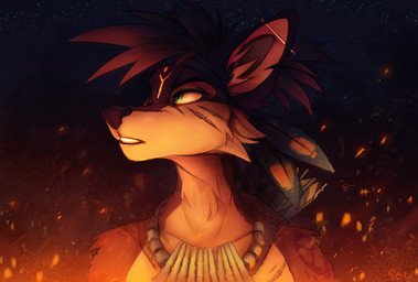 anthro black_nose ear_piercing ear_ring green_eyes piercing ring_piercing solo ailuranthropy canid canine canis mammal wolf invalid_tag 2020 digital_media_(artwork) headshot_portrait portrait