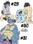 areola balls big_breasts bodily_fluids breasts busty_feral chair_position cowgirl_position cum cum_in_pussy cum_inside erect_nipples erection female female_on_top feral from_behind_position from_front_position generation_1_pokemon genital_fluids genitals group hashtag human id_number interspecies josemalvado larger_female larger_male male male/female male_on_bottom male_penetrating mammal mature_female muscular nidoqueen nidoran nidoran♀ nidorina nintendo nipples number on_bottom on_top orgasm penetration penis plump_labia pokemon pokemon_(species) pokephilia pussy sex size_difference smaller_female smaller_male vaginal vaginal_fluids vaginal_penetration