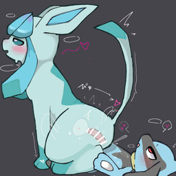 animal_genitalia animal_penis anthro anthro_on_feral anthro_penetrating anthro_penetrating_feral bestiality biped black_body black_fur blue_body blush blush_lines canine_genitalia canine_penis censor_bar censored_genitalia censored_penis duo female female_feral female_on_anthro female_penetrated feral feral_penetrated filled_womb fur genitals heart_reaction larger_female larger_feral leg_markings looking_pleasured lying lying_on_ground male male/female male_anthro male_on_feral male_penetrating male_penetrating_female markings monotone_body monotone_fur multicolored_body multicolored_fur on_back on_ground open_mouth paws penetration penile penile_penetration penis pink_penis quadruped red_eyes semi-anthro sex shaking side_view size_difference smaller_anthro smaller_male socks_(marking) tremble_lines trembling two_tone_body two_tone_fur vaginal vaginal_penetration x-ray_view purupuwa nintendo pokemon canid canine eeveelution generation_4_pokemon glaceon mammal pokemon_(species) riolu 1:1 2026 cel_shading censored digital_drawing_(artwork) digital_media_(artwork) hi_res shaded