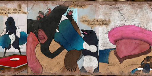 5_fingers abdominal_bulge anal anal_penetration anal_prolapse anatomically_correct anatomically_correct_genitalia anatomically_correct_penis animal_genitalia animal_penis anthro anthro_on_feral anthro_on_top anthro_penetrated anus arm_markings aroused balls beak bear_ears bed bed_sheet bedding bedroom belly bestiality big_anus big_balls big_penis biped black_balls black_beak black_body black_claws black_ears black_fur black_hands black_sheath black_tail blue_body blue_feathers blue_hands blue_wings bodily_fluids brown_arms brown_body brown_claws brown_ears brown_fur brown_hands brown_mane brown_paws butt cellphone chair chair_position cheek_markings claws cloaca cloacal cloacal_penetration close-up computer computer_desk computer_mouse cum cumshot desk detailed_anus detailed_background dialogue digitigrade dominant dominant_male door ejaculation electronics erection facial_markings feather_markings feathered_wings feathers feral feral_on_bottom feral_penetrating feral_penetrating_anthro feral_penetrating_male finger_claws fingers fluffy fluffy_tail from_behind_position fur fur_markings furniture gaping gaping_anus genital_fluids genitals green_body green_eyes green_feathers green_hands green_wings grey_body grey_fur grey_tail group group_sex hair head_markings headphones holding_object inside interspecies laptop large_penetration leaking_precum lifting lifting_another lifting_up logo long_penis long_tail male male/male male_anthro male_feral male_on_bottom male_on_feral male_penetrated male_penetrating male_penetrating_male mane mane_hair markings mattress monotone_anus monotone_balls monotone_beak monotone_genitals monotone_hands monotone_inner_ear monotone_markings monotone_penis mousepad multicolored_body multicolored_ears multicolored_feathers multicolored_fur multicolored_hands multicolored_penis multicolored_wings muzzle_(marking) no_pupils nude on_bottom on_lap on_top open_mouth orange_eyes orgasm pawpads paws penetration penile penile_penetration penis penis_in_ass penis_in_cloaca phone pink_anus pink_balls pink_pawpads pink_penis pink_tongue plantigrade precum precum_from_penis precum_in_ass precum_inside precum_on_penis precum_on_self precum_string prehensile_tail prolapse puffy_anus pull_out quadruped rear_view red_penis ribbed_penis sex sheath short short_ears short_fur simple_background sitting sitting_on_lap size_difference skinny skinny_anthro skinny_male slightly_chubby slightly_chubby_anthro slightly_chubby_male small_balls small_ears small_sheath smartphone snout snout_markings submissive submissive_male table tail tail_anus tail_tuft tan_balls tan_belly tan_body tan_ears tan_fur tan_markings tan_sheath teeth text textured_background thick_penis thin_penis thin_tail three-quarter_view threesome tight_balls toe_claws tongue trio tuft two_tone_balls two_tone_body two_tone_ears two_tone_fur two_tone_penis two_tone_tail unusual_anatomy unusual_genitalia unusual_penis ursine_ears ursine_genitalia ursine_penis vein veiny_penis white_body white_eyes white_feathers white_hands white_wings wings hdyly third-party_edit kuruk_(character) seraphix wren_(kuruk) avian bear bird black-billed_magpie brown_bear corvid cryptid grizzly_bear holarctic_magpie magpie_(corvid) mammal oscine passerine ursidae ursine 2025 absurd_res artist_logo artist_name digital_drawing_(artwork) digital_media_(artwork) english_text hi_res signature sketch