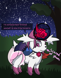 clean_diaper clothed clothing dialogue diaper female feral flower_accessory pokefied scared shaking shivering solo text wearing_diaper merrit_(artist) fire_emblem fire_emblem_engage nintendo pokemon ivy_(fire_emblem) generation_4_pokemon legendary_pokemon pokemon_(species) shaymin sky_forme_shaymin absurd_res english_text hi_res