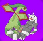 aggron ambiguous_gender anal asbel_lhant balls blush cum cum_on_feet cum_on_stomach duo erection flygon foot_fetish footjob looking_pleasured male nintendo penetration penis pokémon sex simple_background tail_sex tapering_penis video_games wings
Rating: Explicit
Score: 2
User: Asbel
Date: January 12, 2014