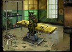 anthro detailed_background hospital laboratory male shock_therapy solo surgical_operation jeffusherb digital_media_(artwork) pixel_(artwork)