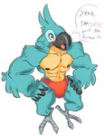 2024 anthro avian back_muscles barazoku beak bedroom_eyes big_butt big_muscles bird blurred_background breath_of_the_wild bubble_butt butt day deltoids enter101 feathers heart_symbol huge_butt huge_muscles huge_thighs kass_(tloz) looking_at_viewer looking_back looking_back_at_viewer male male/male muscular muscular_anthro muscular_male narrowed_eyes nintendo nude open_mouth open_smile outside rear_view rito seductive sitting smile solo stor_the_peacock text the_legend_of_zelda thick_thighs triceps tuft url