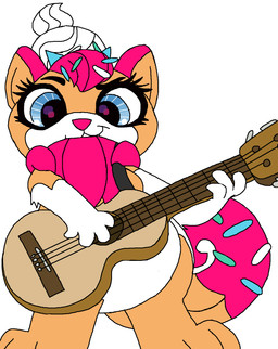 acoustic_guitar clothed clothing diaper female gesture guitar hand_gesture middle_finger musical_instrument plucked_string_instrument solo string_instrument wearing_diaper yoshiwoshipower99 hasbro littlest_pet_shop littlest_pet_shop_(2012) sugar_sprinkles domestic_cat felid feline felis mammal hi_res