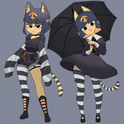 5_fingers accessory alternate_costume alternative_fashion anthro belt biped black_belt black_boots black_choker black_clothing black_dress black_eyes black_footwear black_jewelry black_necklace black_shirt black_shoes black_socks black_topwear blue_hair blue_markings blue_stripes boots bottomwear choker clothed clothing crossed_belts dress ear_piercing egyptian egyptian_clothing egyptian_headdress eyelashes eyeshadow feet female fingers fishnet_clothing fishnet_leggings fishnet_legwear footwear fully_clothed fur goth gothic_lolita grey_background grey_bottomwear grey_clothing hair hoodie hotpants j-fashion jewelry legband leggings legwear lolita_(fashion) long_sleeves looking_at_viewer makeup markings necklace neckwear pattern_clothing pattern_legwear pattern_stockings piercing shirt shoes shorts simple_background socks solo spiked_legband spikes stockings striped_clothing striped_legwear striped_markings striped_sleeves striped_stockings striped_tail stripes studded_belt studs sweater tail tail_markings topwear umbrella victorian_goth yellow_body yellow_fur mr._fishcorpse animal_crossing nintendo ankha_(animal_crossing) domestic_cat felid feline felis mammal 1:1 digital_media_(artwork) hi_res