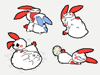 >_< ambiguous_anthro ambiguous_gender ambiguous_pred anal_oviposition anthro anthro_pred anthro_prey ass_up belly belly_bed belly_on_ground big_belly biped black_nose black_sclera bloated blue_ears blue_hands blue_tail bodily_fluids body_outline butt cheek_spots clenched_eyes closed_smile dot_nose dripping duo easter_egg egg egg_transformation eyelashes eyes_closed face_imprint feet feral feral_pred four_frame_sequence full_tour fully_inside fur gaping_mouth gloves_(marking) hand_imprint hand_on_face hands_on_another hands_on_another's_face head_first heart_reaction heart_symbol hearts_around_belly hearts_around_body holidays huge_belly imminent_oral_vore imminent_vore imprint long_ears looking_at_belly looking_at_own_belly looking_at_self looking_down looking_down_at_belly looking_down_at_self looking_into_mouth lying_on_ground markings monobutt monotone_background monotone_belly monotone_feet monotone_hands motion_lines mouth_closed narrowed_eyes on_ground open_mouth oral_vore oviposition red_ears red_hands red_tail resting_on_belly rumbling_stomach safe_vore same_size_vore semi-anthro shaking short side_view simple_background small_feet smile smiling_eyes soft_vore standing stretched_anus struggling struggling_prey swallowing sweat sweaty_face tail trembling unwilling_prey vore wavy_mouth wavy_smile white_arms white_belly white_body white_eyes white_face white_feet white_fur wide_hips wide_smile meatcanister easter nintendo pokemon generation_3_pokemon lagomorph mammal minun plusle pokemon_(species) rodent 2026 digital_media_(artwork) english_description flat_colors pixel_(artwork) sequence
