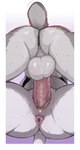 anthro anus balls bodily_fluids close-up cum cum_in_pussy cum_inside duo erection female fur genital_fluids genitals low-angle_view male male/female nub_tail penetration penile penile_penetration penis penis_in_pussy perineum pregnant pregnant_anthro pregnant_female pregnant_sex pussy rear_view sex tail throbbing throbbing_balls throbbing_penis vaginal vaginal_penetration vein veiny_penis homogenousrule kai_(xanderblaze) ambiguous_species mammal unknown_species hi_res