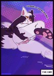 andromorph anthro anus belly big_belly big_clitoris black_hair blush bodily_fluids claws clitoris dripping egg egg_from_pussy erect_clitoris finger_claws genital_fluids genitals glistening glistening_eyes glistening_genitalia glistening_nipples hair humanoid_genitalia humanoid_hands humanoid_vulva intersex leaking mastectomy_scar nipples nude oviposition pattern_background plantigrade pregnant pregnant_andromorph pregnant_anthro pregnant_intersex presenting presenting_vulva pussy_juice_leaking scar simple_background small_comic spreading straight_hair tail text thick_thighs vaginal vaginal_fluid_drip vaginal_fluids vertical_layout visibly_trans vulva white_body yellow_eyes yellow_sclera conditional_dnp frootbytes felid feline mammal 2025 2d_animation animated colored comic digital_media_(artwork) english_text frame_by_frame shaded signature watermark
