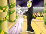 anthro armless beard black_tie_(suit) blonde_hair blue_eyes blush bone camera clothed clothing dancing detailed_background dress duo_focus facial_hair female fur group hair heart_symbol horn long_ears machine male skeleton star suit wedding wedding_dress white_body white_fur akane_kyoko undertale undertale_(series) alphys annoying_dog_(undertale) asgore_dreemurr asriel_dreemurr bratty_(undertale) chara_(undertale) frisk_(undertale) mad_dummy mettaton mettaton_ex monster_kid napstablook papyrus_(undertale) sans_(undertale) temmie_(undertale) toriel undyne android animal_humanoid animated_skeleton boss_monster_(undertale) bovid caprine fish fish_humanoid ghost goat human humanoid mammal marine marine_humanoid reptile robot scalie spirit tem undead 2015 4:3 hi_res signature