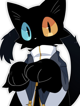 3_fingers ambiguous_gender anthro begging begging_pose biped black_body black_eyes black_fur blue_sclera fingers fur heterochromia kemono looking_at_viewer pose priest_robes solo yellow_sclera monu_0w0 domestic_cat felid feline felis mammal 2025 3:4 hi_res