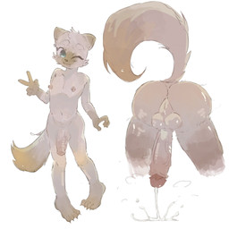 4_toes 5_fingers anthro balls big_penis blue_eyes bodily_fluids brown_body brown_fur brown_nipples butt claws cum cum_on_ground cumshot dipstick_tail ejaculation erection eyebrows facial_tuft feet fingers fluffy fluffy_tail fur genital_fluids genitals gesture gloves_(marking) hand_gesture humanoid_genitalia humanoid_penis kemono leg_markings looking_at_viewer male male_anthro markings multicolored_body multicolored_fur multiple_angles navel nipple_piercing nipples one_eye_closed penis perineum piercing simple_background small_but_hung smile smiling_at_viewer socks_(marking) solo standing tail tail_markings toe_claws toes tongue tongue_out tuft two_tone_body two_tone_fur v_sign vein veiny_penis white_background white_balls white_body white_eyebrows white_fur white_penis wink winking_at_viewer young young_anthro young_male regcron domestic_cat felid feline felis mammal siamese_cat 1:1 2025 full-length_portrait hi_res portrait