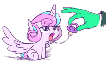 bodily_fluids disembodied_hand duo feathered_wings feathers female feral hair horn multicolored_hair neonate open_mouth pacifier saliva saliva_string simple_background sitting solo_focus suggestive tongue tongue_out two_tone_hair white_background wings young young_feral raridashdoodles friendship_is_magic hasbro my_little_pony mythology anon flurry_heart_(mlp) equid equine mammal mythological_creature mythological_equine winged_unicorn